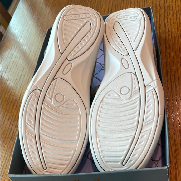 Aravon Metallic Mary Jane Flats - Picture 5 of 8